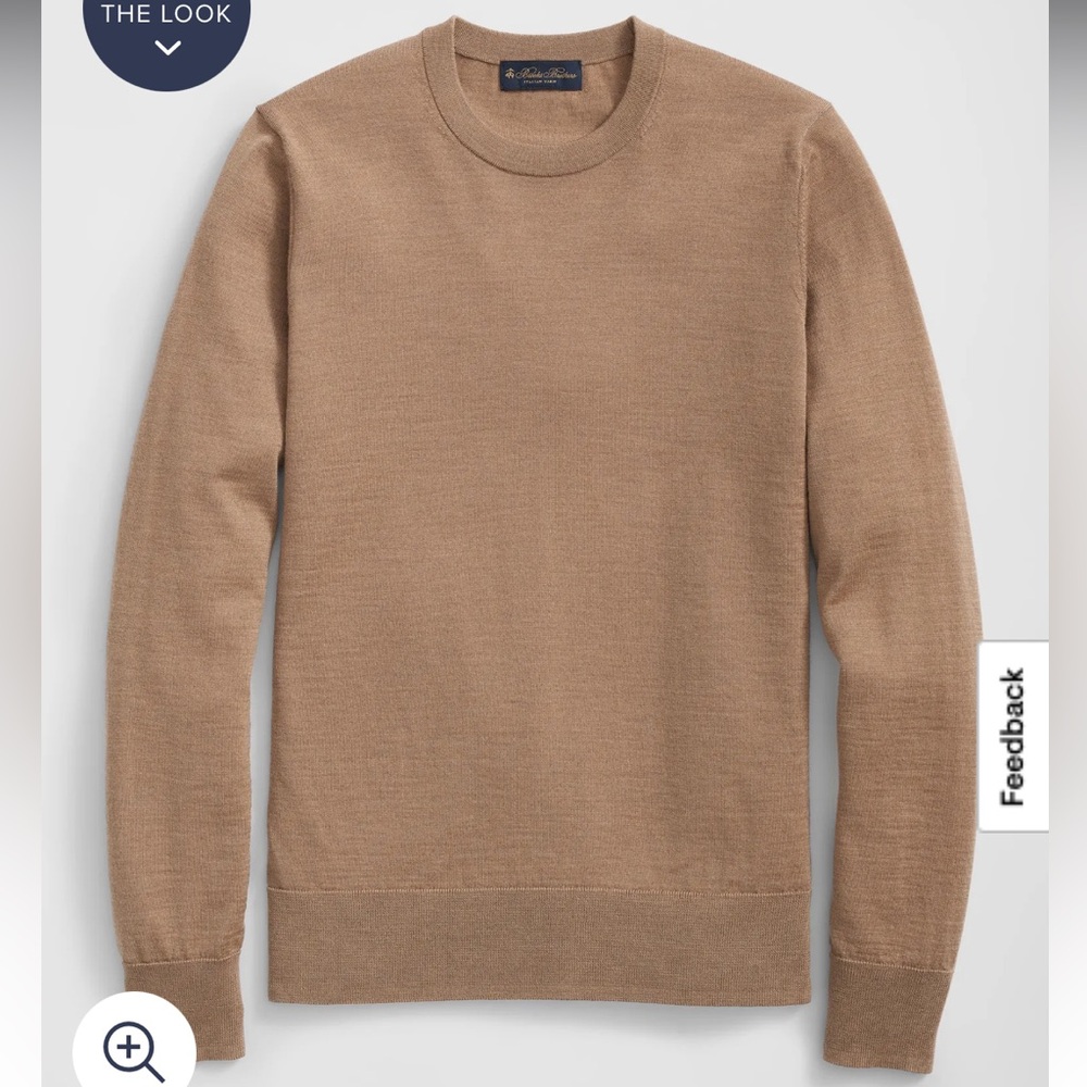 Men’s Lightweight Ultimate Merino Wool Crewneck Sweater